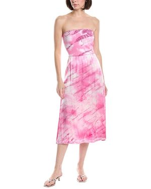Michael Stars Solange Midi Dress - Pink
