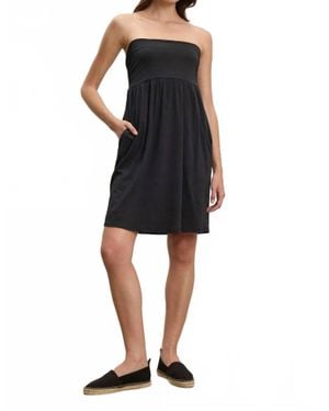 Velvet By Graham & Spencer Barbi Bandeau Mini Dress - Black