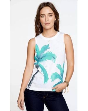 Chaser Brand Las Palmas Muscle Tank - Blue