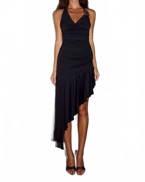 Runway Indiana Asymmetrical Dress - Blue