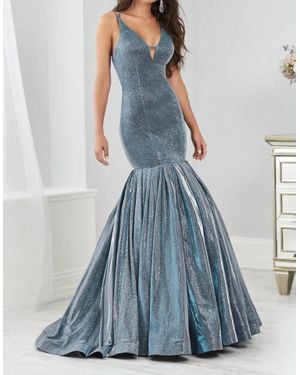 Tiffany Exclusives Classic Mermaid Dress - Blue