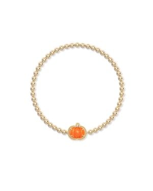 Kendra Scott Pumpkin Stretch Bracelet - White