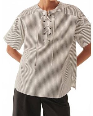 Exquise Milani Blouse - Gray