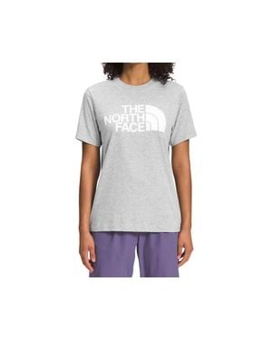 The North Face Short Sleeve Half Dome Top - Gray