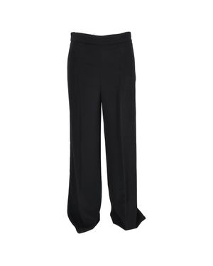 JOSEPH High-Rise Straight-Leg Pants - Black
