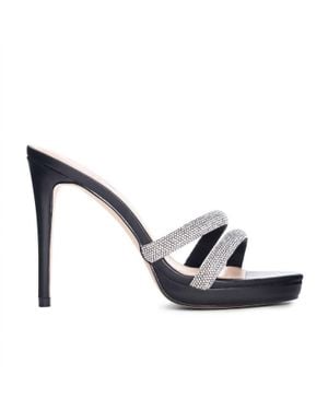 Chinese Laundry Friendly Rhinestone Dress Sandal - Blue