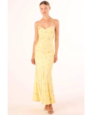 MISA Los Angles Sariyah Dress - Metallic