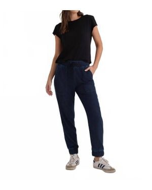 Bella Dahl Pocket Jogger Denim - Blue