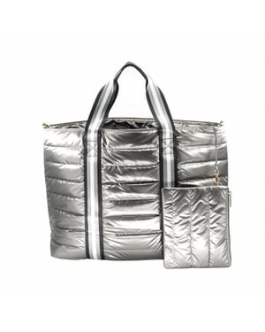 BC Handbags St Barth's Getaway Tote Bag - Metallic