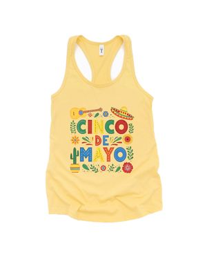 Simply Sage Market Cinco De Mayo Icons - Yellow