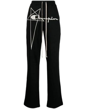 Rick Owens X Champion Dietrich Drawstring Pants - Black
