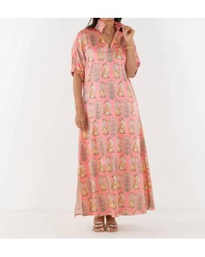 Emily Mccarthy Poppy Maxi Dress - Orange