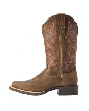 Ariat Hybrid Rancher Stretchfit Western Boot - Brown