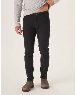 The Normal Brand Comfort Terry Pant - Black
