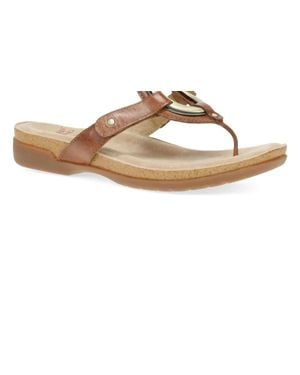 Dansko Rosalia Thong Sandal - Black