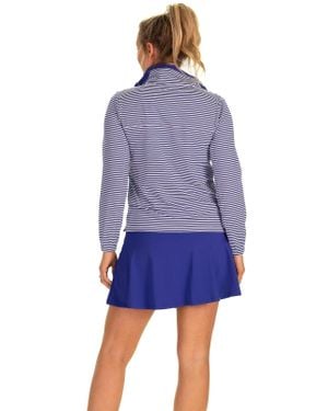 Duffield Lane The Performance Tory Pullover - Blue
