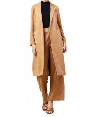 Skies Are Blue Bethany Duster Jacket - Natural
