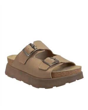 Otbt Modulink Platform Sandals - Brown