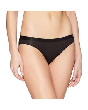 Calvin Klein Structure Cotton Bikini Panty - Black