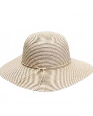 Style & Co. Wide Brim Beach Sun Hat - Natural