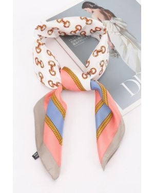TRUEDAMES Multi Print Bandana - Pink