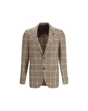 Lardini Wool Clothing - Brown