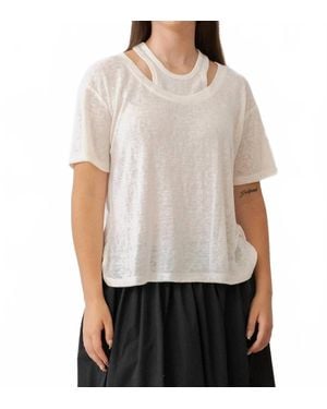 LNA Walker Tee - White