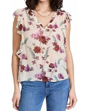 PAIGE Genie Top - Red