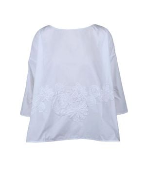 Whyci Cotton Blouse - Blue
