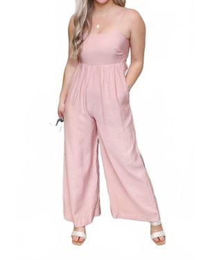 Kori Opened My Eyes Jumpsuit - Pink