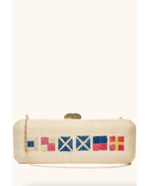Poolside Summer Clutch - Natural
