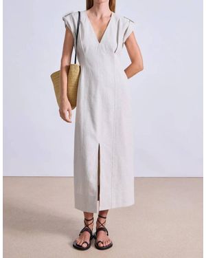 Apiece Apart Shift Maxi Dress - Purple