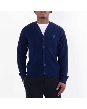Etudes Studio Studio Boris Logo-Patch Cardigan, Brand Size 1 - Blue
