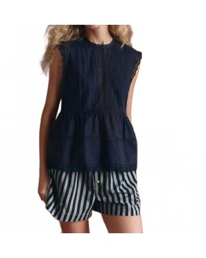 The Great The Sonnet Top - Blue