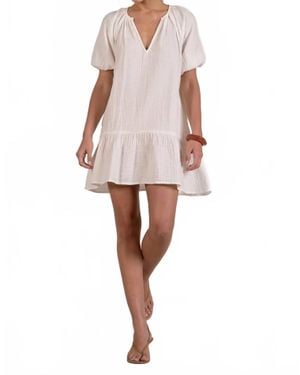 Elan Gauzy Beach Dress - Pink