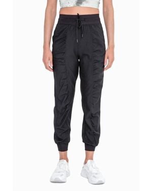 Mono B Ruched Front Sweatpants - Black