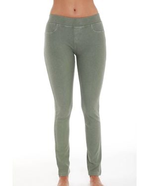 French Kyss Low Rise Jegging - Green
