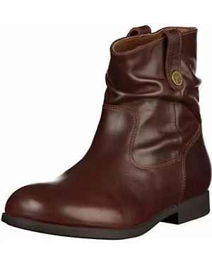 Birkenstock Sarnia Leather Boots - Brown