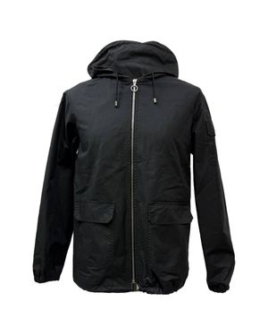 A.P.C. A. P.C. Zipped Hooded Jacket With Pockets - Black