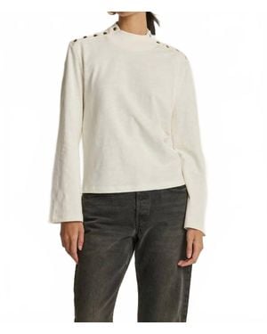 Nation Ltd Neda Long Sleeve Top - White