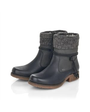 Rieker Fee 88 Boot - Black