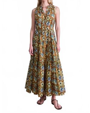 Apiece Apart Trinidad Tank Maxi Dress - Green