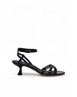 Isabelle Paris Patent Leather Sandal - White