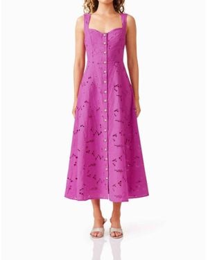 Elliatt Drea Midi Dress - Pink