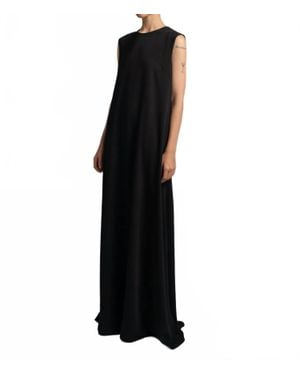 Sloan Sleeveless A-Line Gown - Black