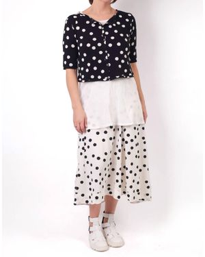 Cynthia Ashby Sleeveless Mesh Tunic - White