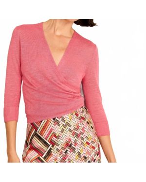 NIC+ZOE 4 Way Cardigan - Pink