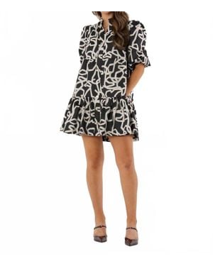 Emily Mccarthy Sadie Mini Dress - Black