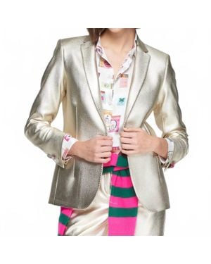 Vilagallo Hannah Straight Blazer - Gray