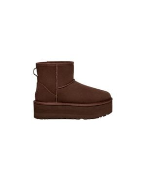 UGG Classic Mini Platform Burnt Cedar 1134991-Bcdr - Brown